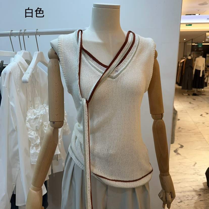 AIME HOPE MAKE韓國直郵㊣女裝新款人氣職業吊帶背心含脖帶AIME HOPE MAKE吊帶/背心