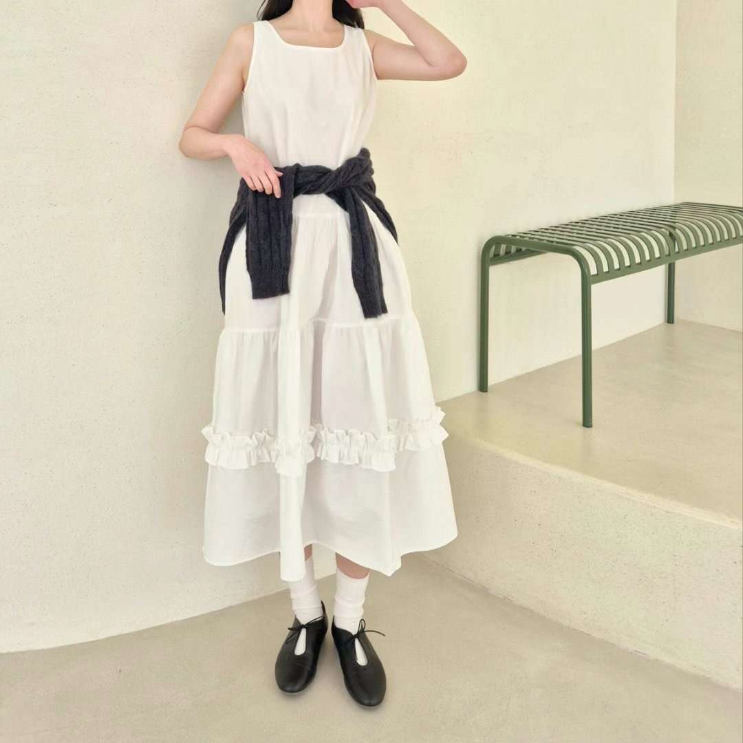 GOBSLMURI-곱슬머리-T東大門實拍女裝新品職業休閑連衣裙GOBSLMURI-2件起連衣裙