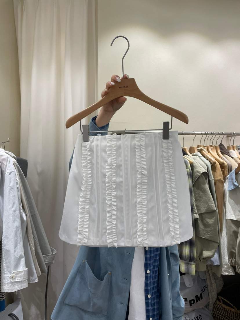 AUVERFIT直郵韓國代購㊣女裝新品人氣時尚25春夏職業休閑短裙AUVERFIT短裙