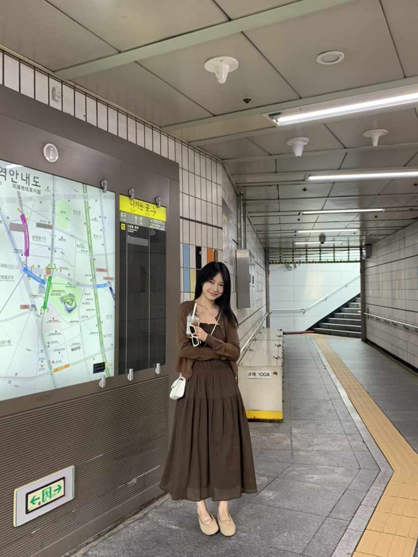 PRIMA LUCE直郵韓國代購㊣女裝新品休閑時尚25春夏人氣連衣裙CHARLOTTE連衣裙