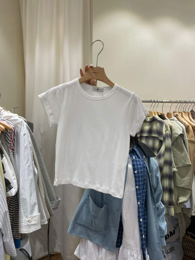 AUVERFIT韓國代購女裝新品人氣職業休閑時尚真品25春夏熱賣T恤AUVERFITT恤
