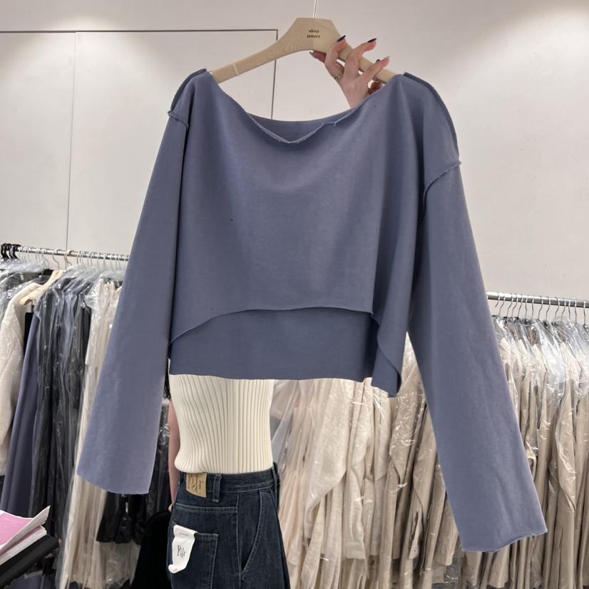 SHOP POSTER東大門代購女士新品25春夏時尚真品衛衣不含內搭SHOP_POSTER衛衣