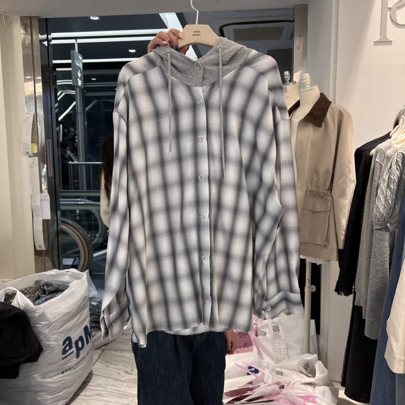 SHOP POSTER東大門代購女裝新款時尚職業熱賣25春夏人氣衛衣SHOP_POSTER衛衣