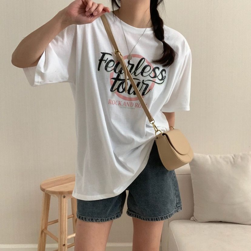 HELLO JINI韓國直郵㊣女裝新品人氣熱賣推薦休閑25春夏T恤HELLO JINIT恤