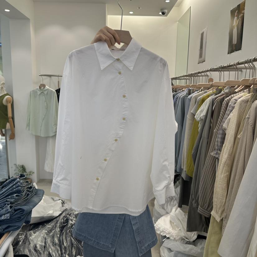 RIVER RAIN直郵韓國代購㊣女裝新品25春夏時尚熱賣襯衫蕾絲衫RIVER RAIN襯衫/蕾絲衫