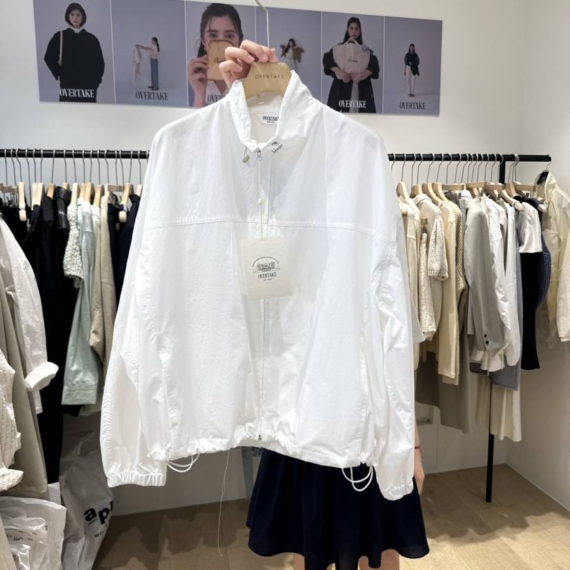 OVERTAKE直郵韓國代購㊣女裝新款職業熱賣推薦25春夏休閑夾克OVERTAKE夾克