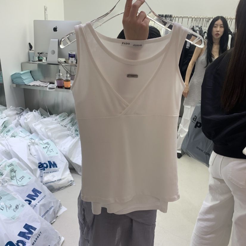 PADO韓國代購女士新品推薦人氣時尚25春夏吊帶背心不含內搭PADO吊帶/背心