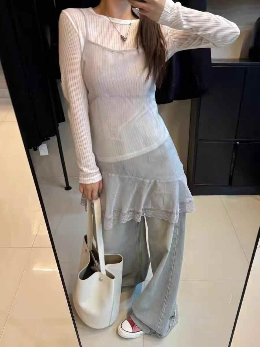 CRONG東大門實拍女士新品時尚推薦職業休閑真品連衣裙不含內搭CRONG連衣裙