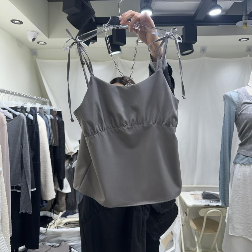 OWNS韓國㊣直郵東大門代購女裝新品時尚熱賣休閑25春夏馬甲OWNS馬甲