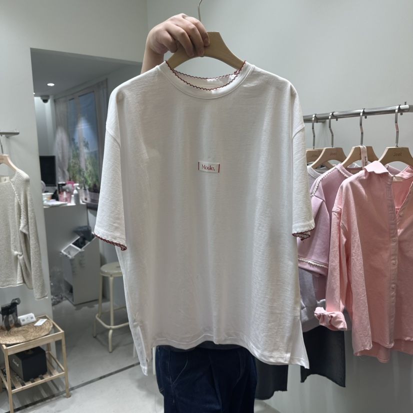 JOEL韓國直郵㊣東大門實拍女裝新品推薦人氣25春夏休閑時尚T恤JOELT恤