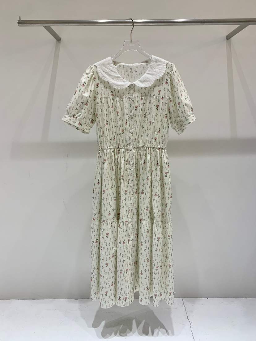 FABRIC韓國直郵㊣東大門實拍女裝新款休閑25春夏時尚連衣裙FABRIC連衣裙