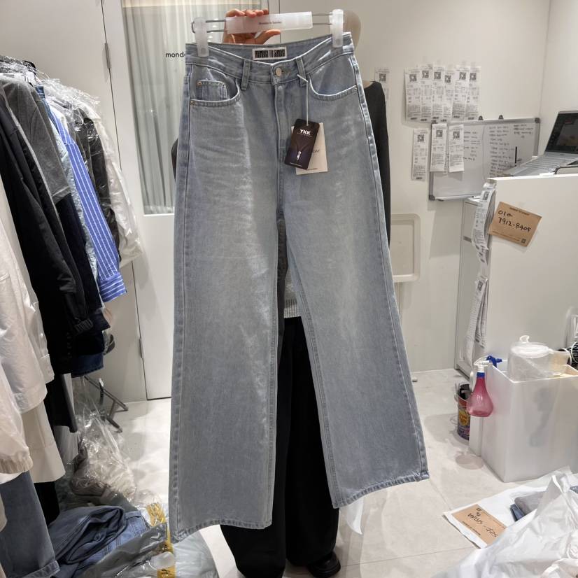 MONDAY TO SUNDAY韓國直郵㊣東大門實拍女裝新品推薦牛仔褲MONDAY TO SUNDAY牛仔褲