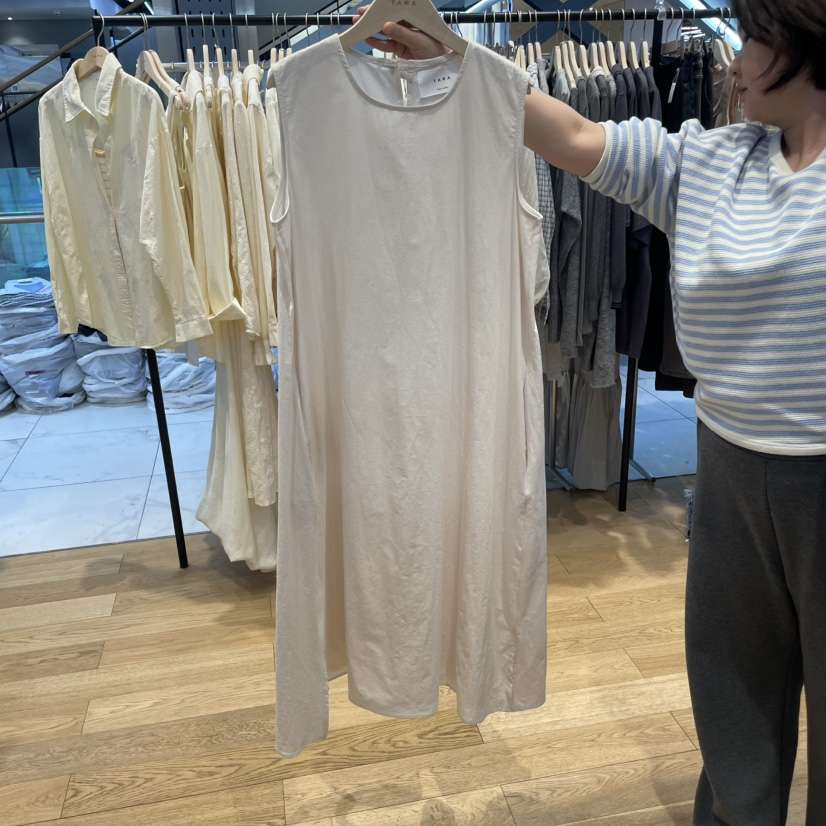 TARA韓國直郵㊣女裝新款25春夏休閑時尚推薦職業熱賣連衣裙TARA連衣裙