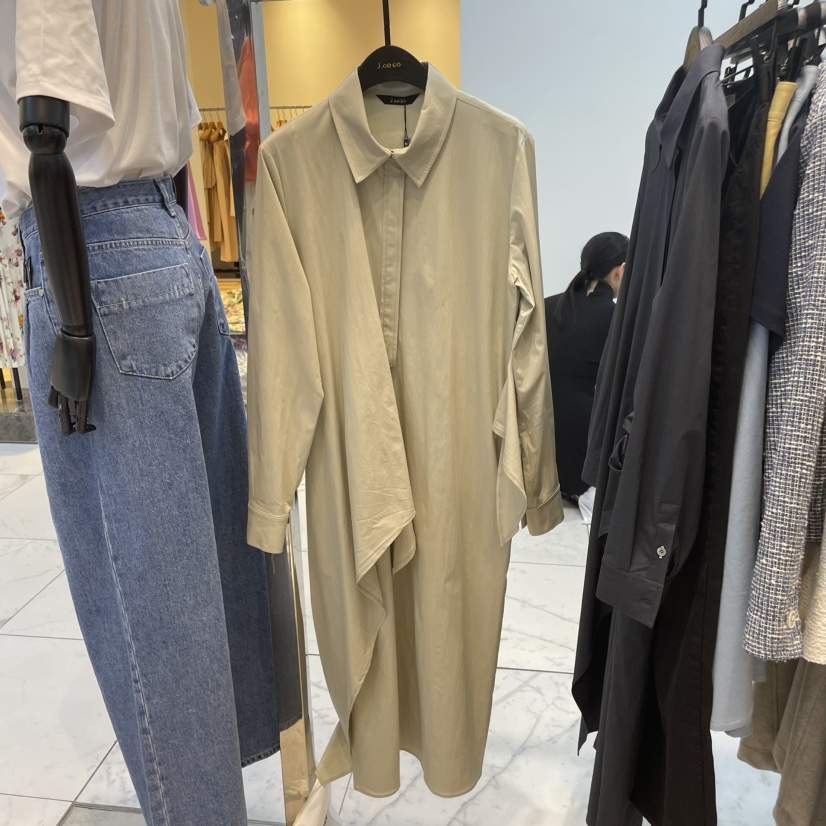 J COCO韓國直郵㊣女裝新品25春夏時尚職業熱賣休閑人氣連衣裙J COCO連衣裙