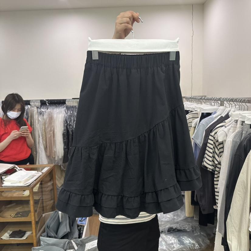 AGO韓國直郵㊣東大門實拍女裝新款人氣休閑時尚半身裙中短裙AGO半身裙/中短裙