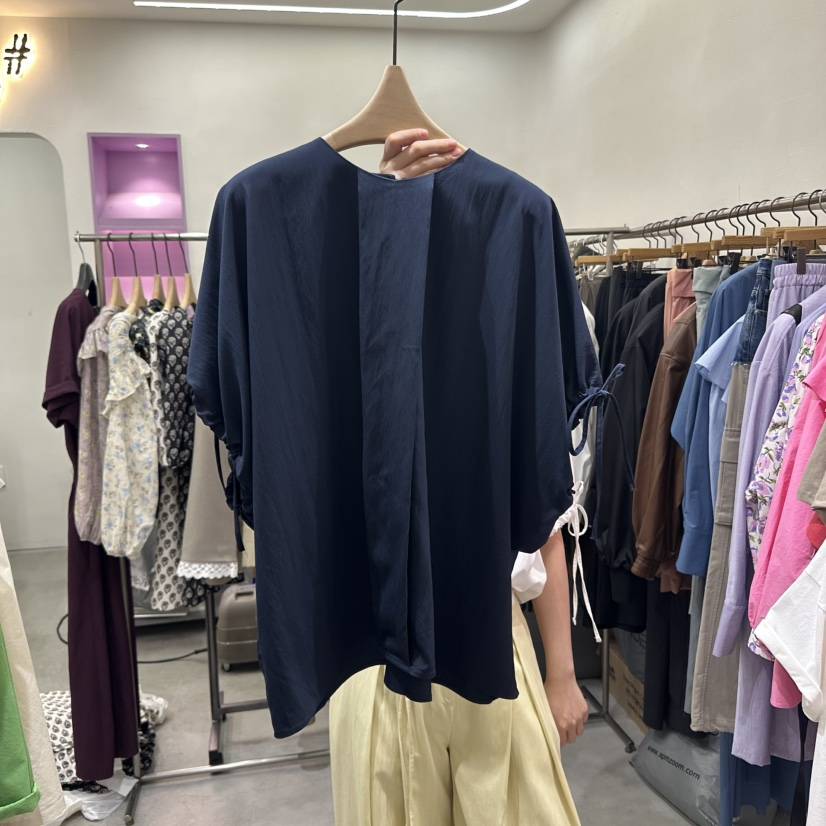 BISHOP韓國㊣直郵東大門代購女裝新品休閑熱賣時尚職業25春夏T恤b#/BISHOPT恤