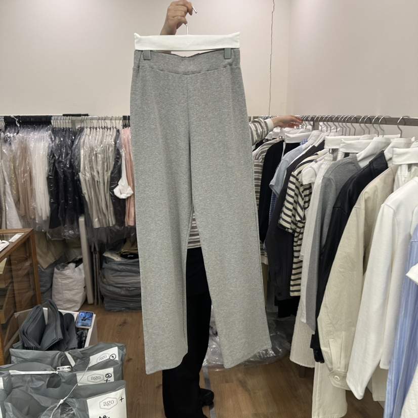 AGO韓國㊣直郵東大門代購女裝新品人氣時尚休閑熱賣25春夏休閑褲AGO休閑褲