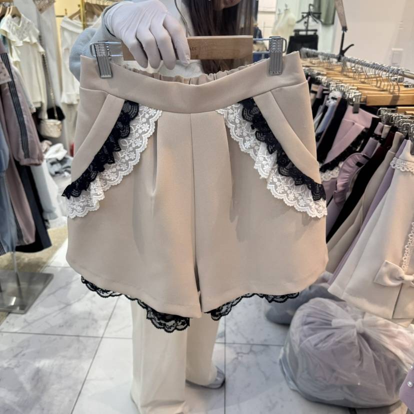 PAPA直郵韓國代購㊣女裝新品時尚人氣休閑25春夏職業推薦裙褲PAPA裙褲