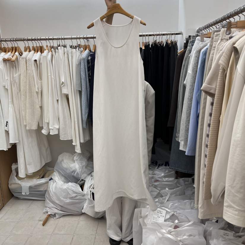DRESS ROOM東大門代購女裝新品推薦時尚職業真品連衣裙長款DRESS ROOM連衣裙