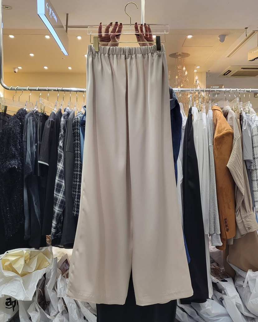 WORK SHOP直郵韓國代購㊣女裝新款25春夏熱賣休閑時尚休閑褲Work_shop休閑褲