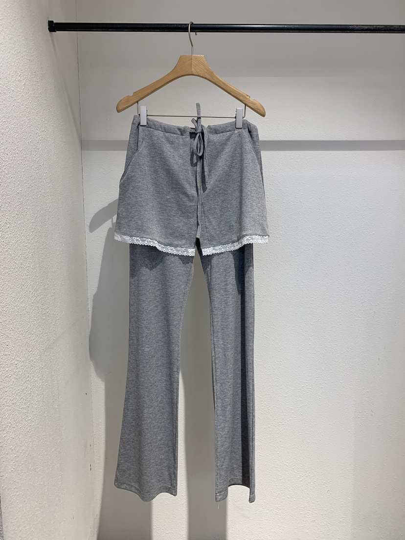 BIENBIEN韓國㊣直郵東大門代購女裝新品人氣熱賣25春夏裙褲蕾絲ir bien-P裙褲