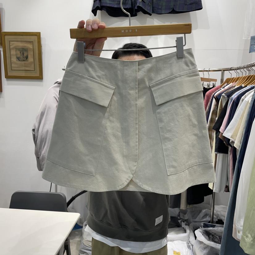 MODS-Q韓國直郵女裝新款時尚人氣熱賣休閑25春夏真品短裙口袋MODS-Q短裙