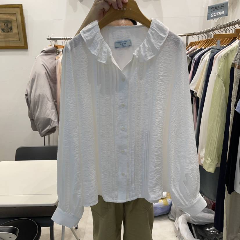MODS-Q東大門直郵女裝新款時尚職業25春夏休閑熱賣襯衫蕾絲衫MODS-Q襯衫/蕾絲衫