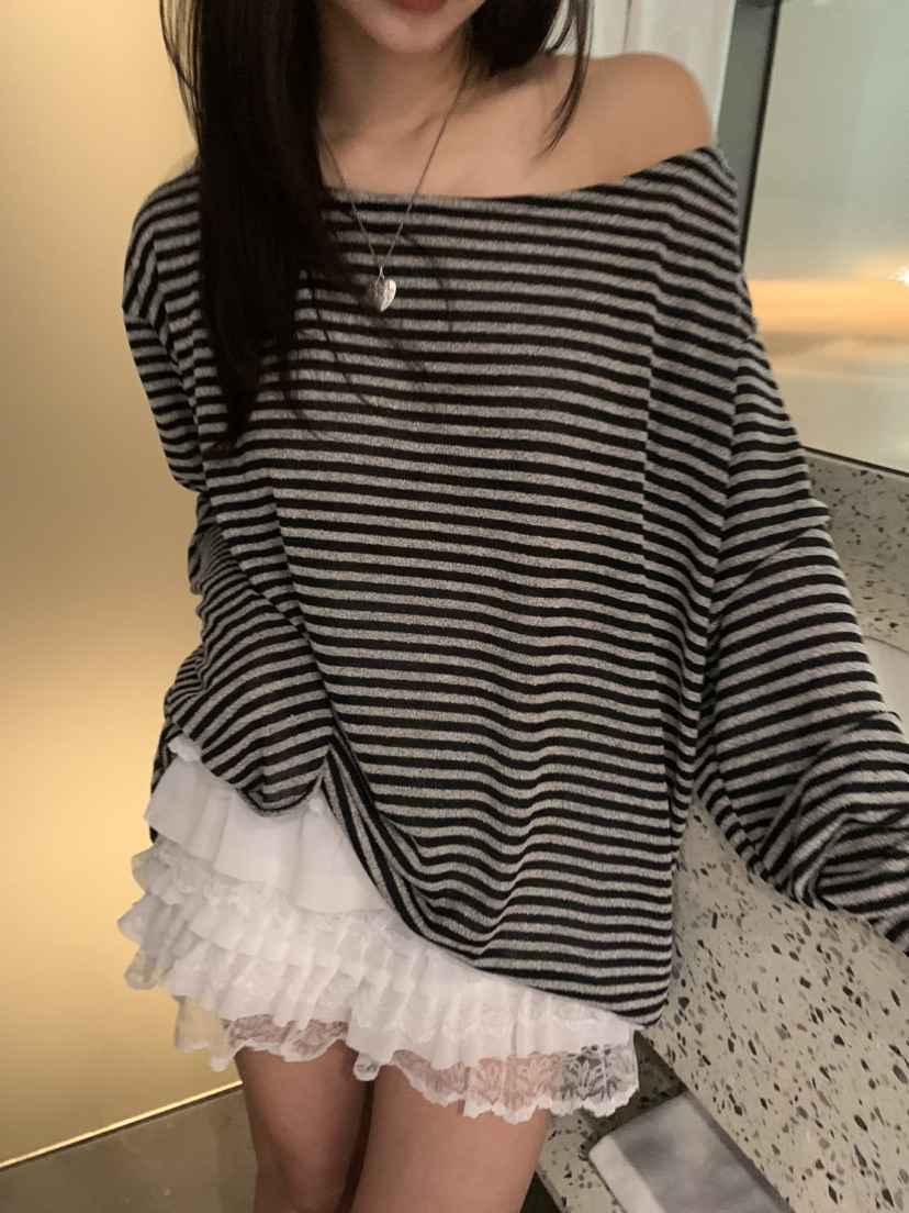 BADCALM東大門實拍女裝新款25春夏人氣推薦真品職業長袖T恤BADCALM長袖T恤