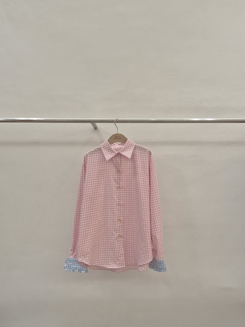 DAILY MOMENT韓國直郵㊣女裝新品25春夏推薦職業襯衫蕾絲衫DAILY MOMENT襯衫/蕾絲衫