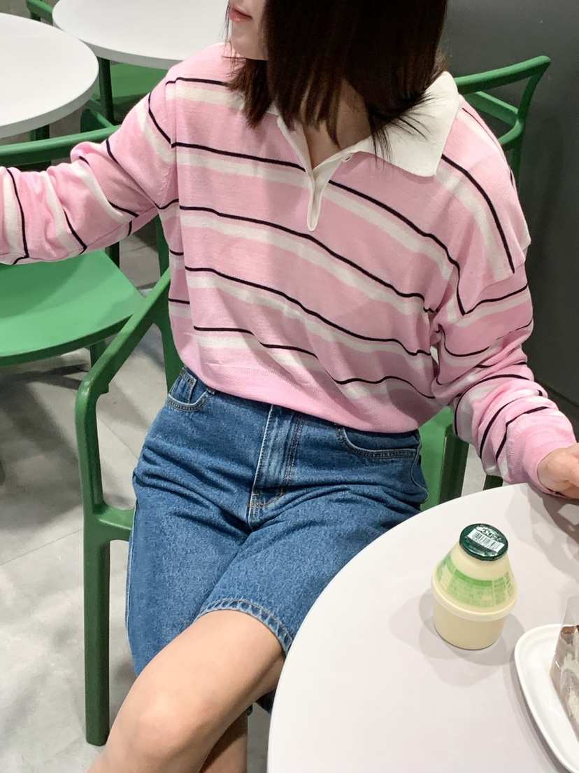 COURGETTE韓國直郵㊣女裝新款時尚休閑熱賣25春夏職業針織衫COURGETTE針織衫