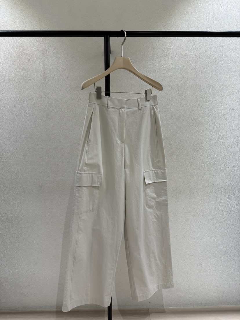 POSTMODERN韓國直郵㊣女裝新品25春夏熱賣人氣時尚休閑褲口袋POSTMODERN休閑褲