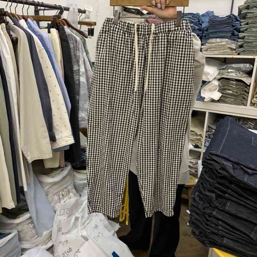 DELI JENNY韓國代購女士新品25春夏職業時尚人氣真品休閑褲THERE休閑褲