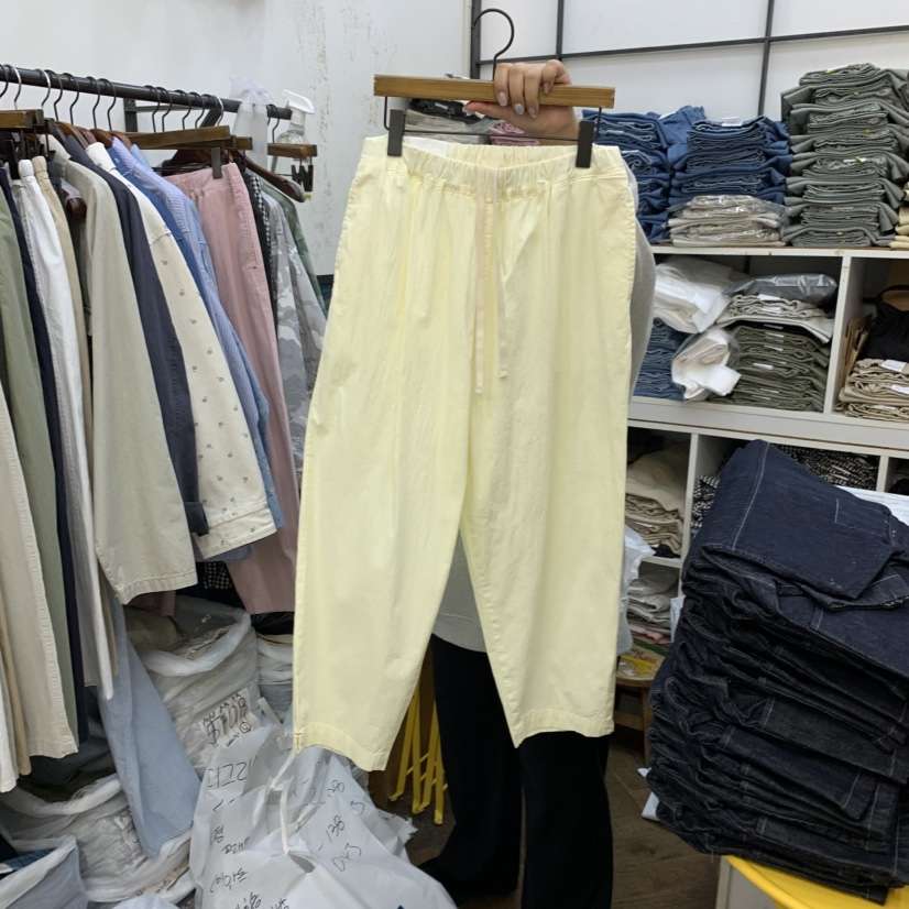 DELI JENNY韓國直郵女士新品時尚休閑職業25春夏人氣休閑褲THERE休閑褲