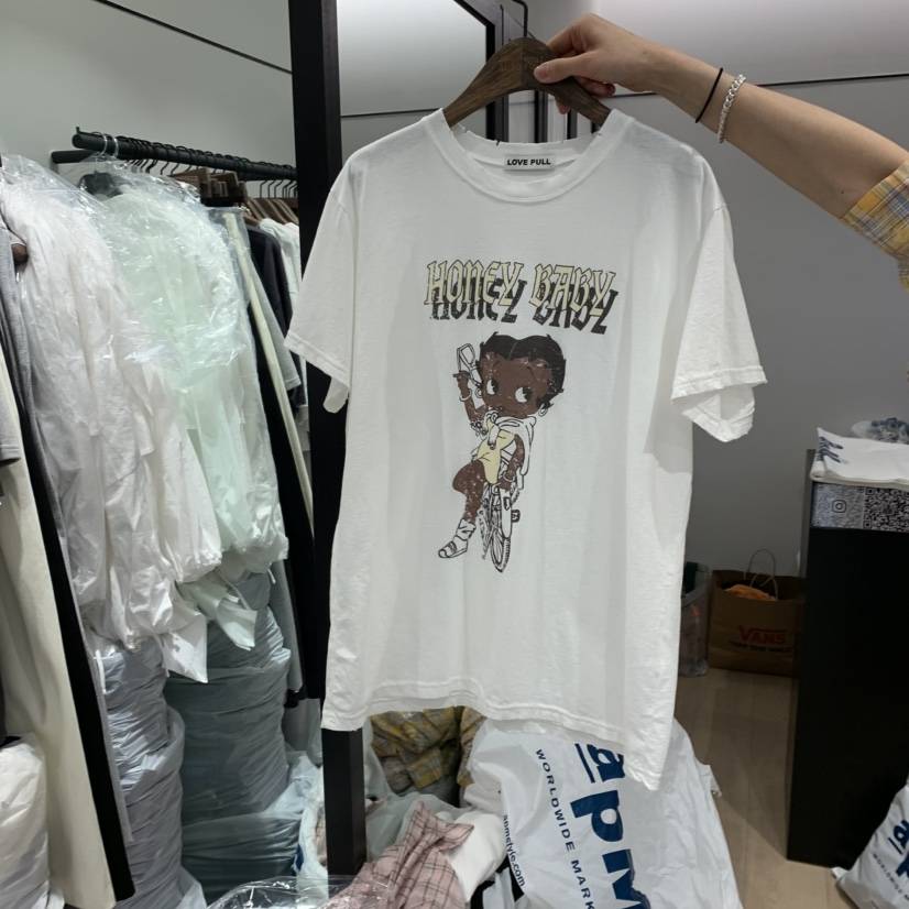 LOVE PULL東大門代購女士新品真品25春夏休閑人氣熱賣推薦T恤LOVE PULLT恤