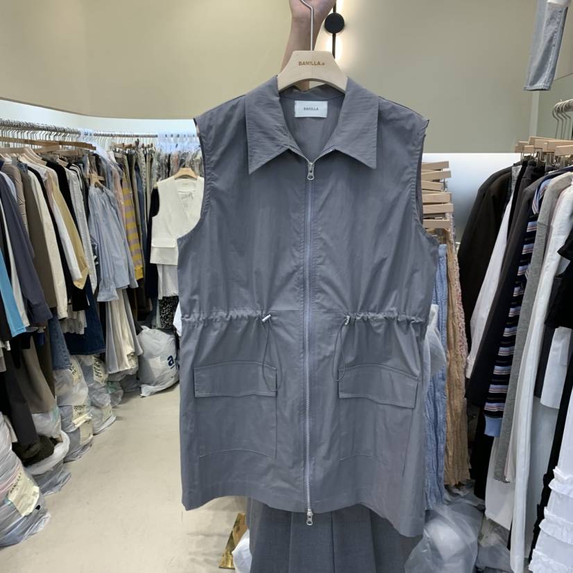 BANILLA.B韓國直郵女士新品25春夏時尚職業真品休閑人氣馬甲STAINLESS馬甲