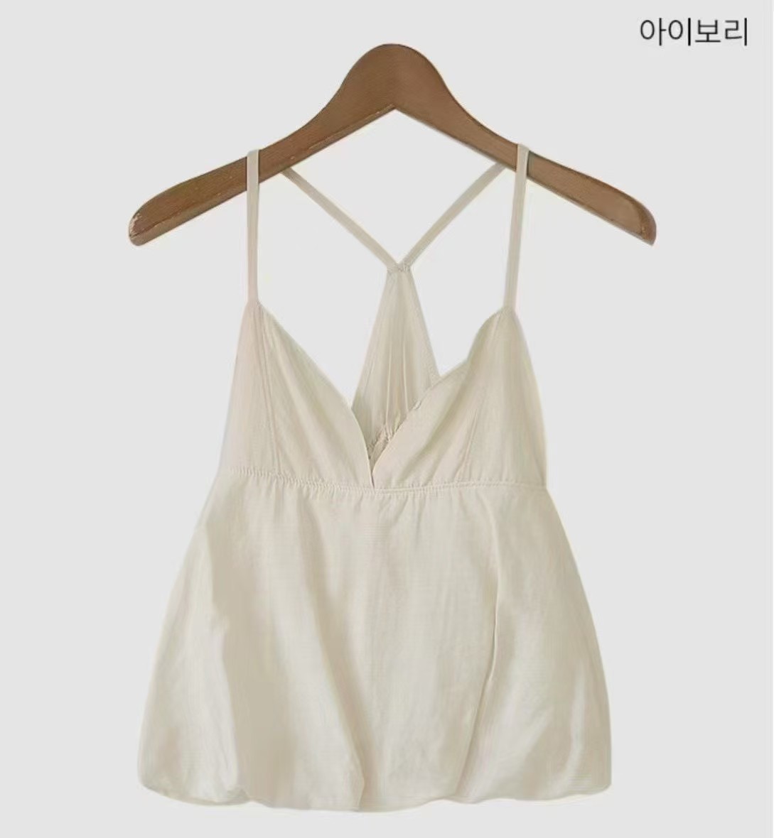 PRANA/CLOTHINK韓國㊣直郵東大門代購女裝新款時尚吊帶背心不含內搭PRANA/CLOTHINK吊帶/背心