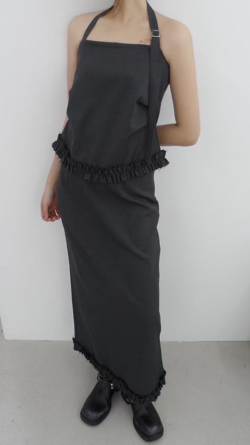 PRANA/CLOTHINK韓國直郵㊣東大門實拍女裝新款職業套裝荷葉邊PRANA/CLOTHINK套裝
