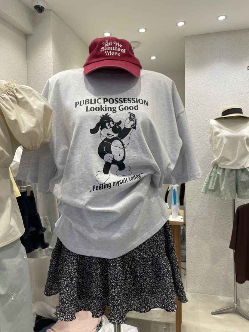 BABEL韓國直郵女裝新款熱賣時尚人氣25春夏職業休閑真品T恤BABELT恤