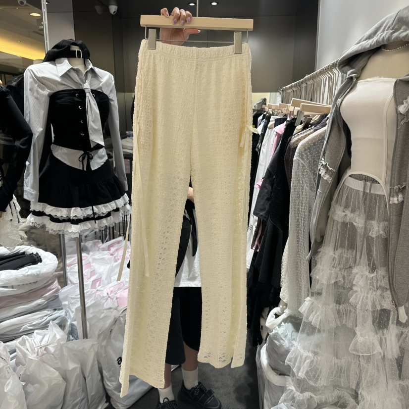 OUR MINUTE東大門直郵女士新品熱賣真品推薦人氣休閑褲蕾絲OUR MINUTE休閑褲