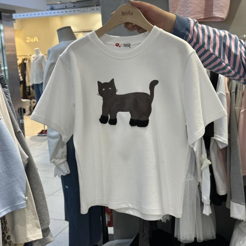 BONITA-Q東大門實拍女裝新品熱賣人氣真品時尚職業休閑T恤BONITA-QT恤