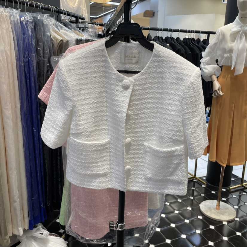 空東大門實拍女裝新品時尚職業熱賣推薦25春夏休閑人氣夾克Herish夾克
