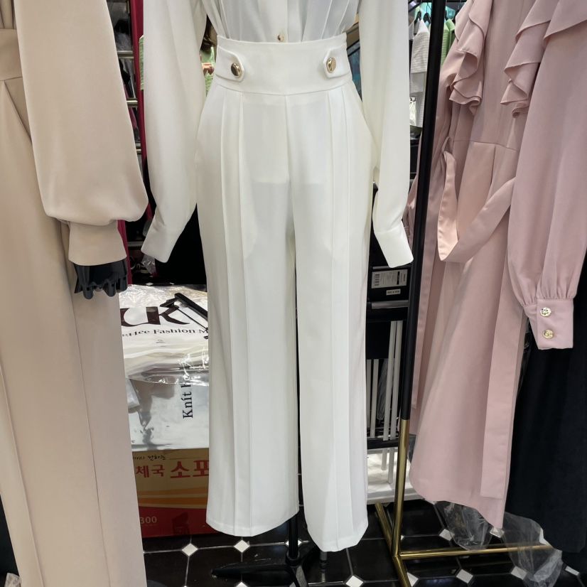 空韓國代購女裝新品時尚推薦休閑真品職業人氣熱賣25春夏休閑褲Herish休閑褲