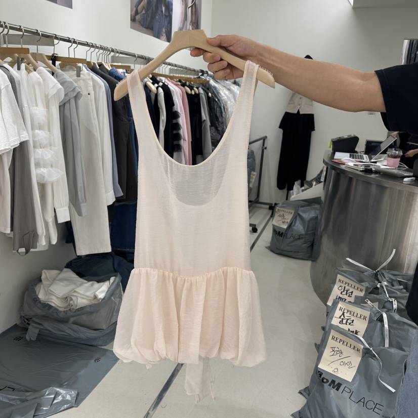 REPELLER韓國直郵㊣東大門實拍女裝新品推薦休閑25春夏連衣裙REPELLER連衣裙