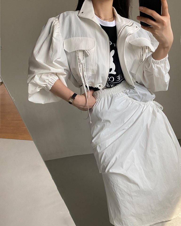 VENEFIT東大門代購女裝新品職業人氣推薦25春夏熱賣真品夾克VENEFIT/JENNIE夾克