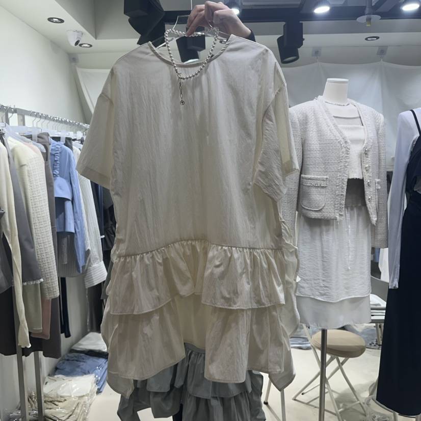 OWNS東大門實拍女裝新品真品推薦休閑時尚職業熱賣25春夏連衣裙OWNS連衣裙