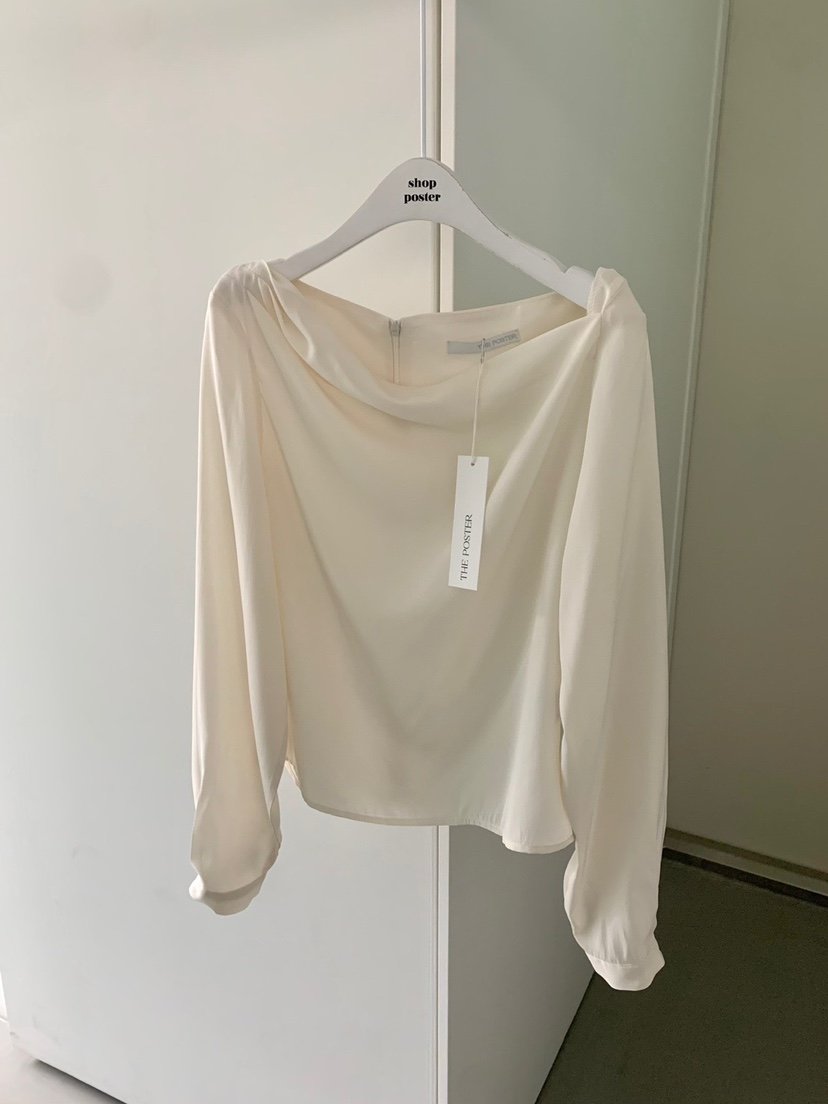 SHOP POSTER東大門實拍女士新品25春夏推薦時尚襯衫蕾絲衫SHOP_POSTER襯衫/蕾絲衫