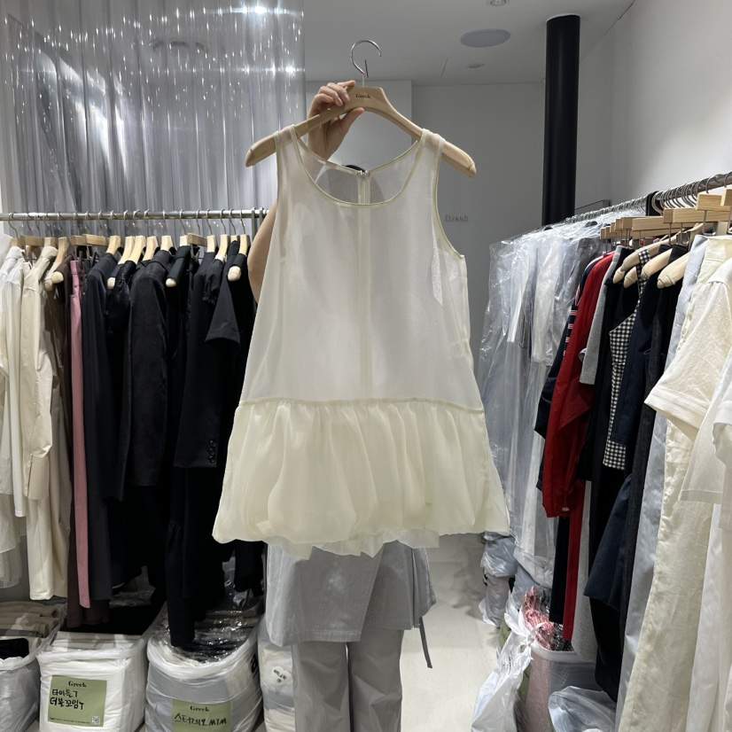 GREEK東大門直郵女士新品時尚真品熱賣休閑25春夏連衣裙透視GREEK連衣裙