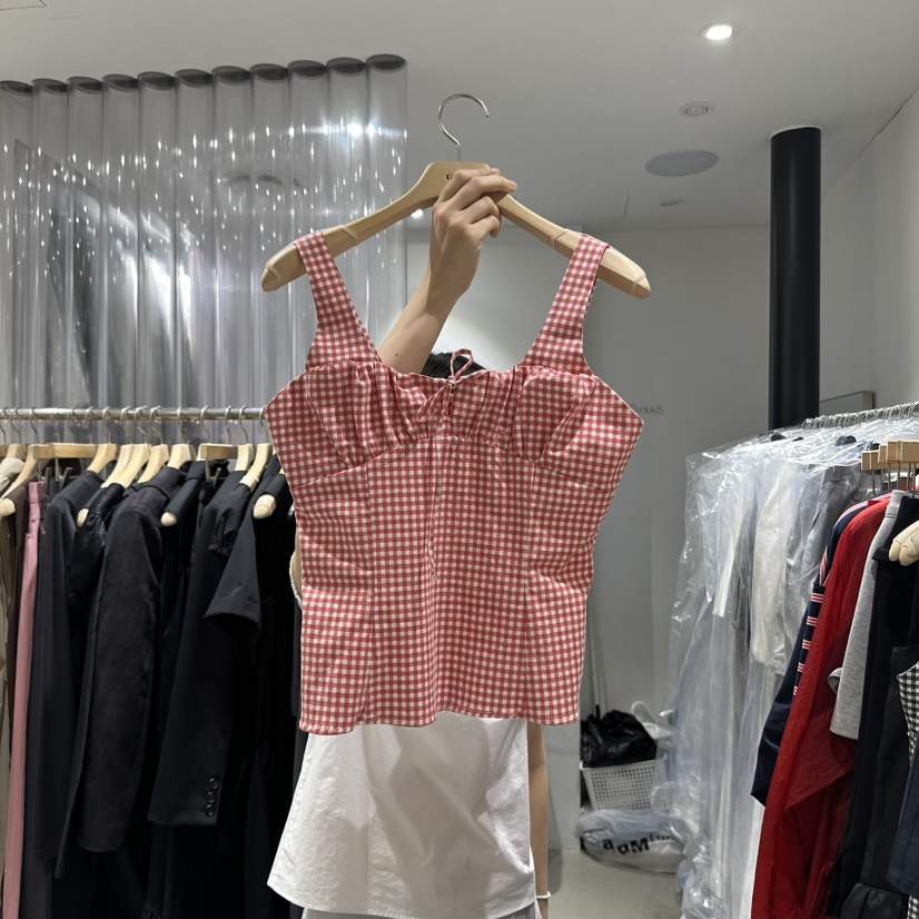 GREEK韓國代購女士新款推薦職業25春夏時尚熱賣真品吊帶背心GREEK吊帶/背心