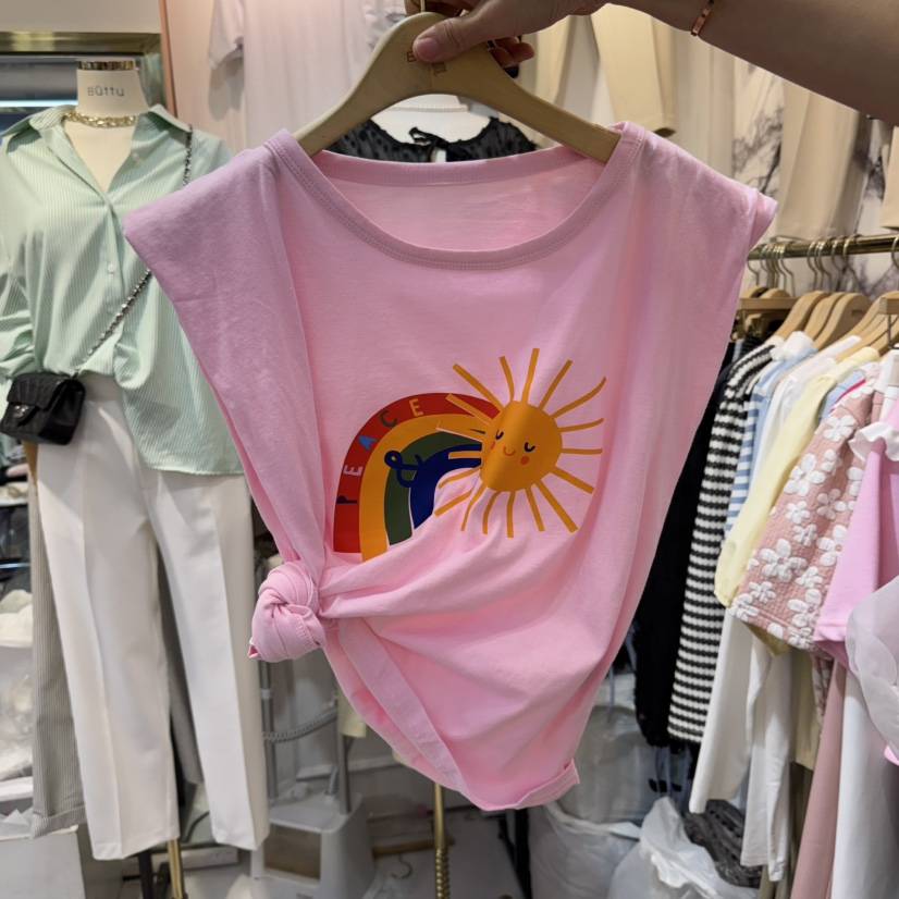 BUTTU東大門實拍女裝新款時尚休閑職業推薦真品人氣吊帶背心10 O CLOCK/Buttu吊帶/背心