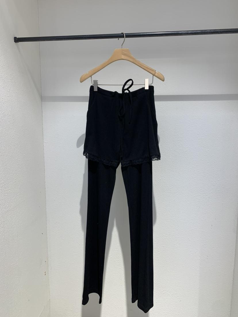 IR BIEN韓國代購女裝新品休閑推薦職業25春夏裙褲喇叭蕾絲ir bien-A裙褲